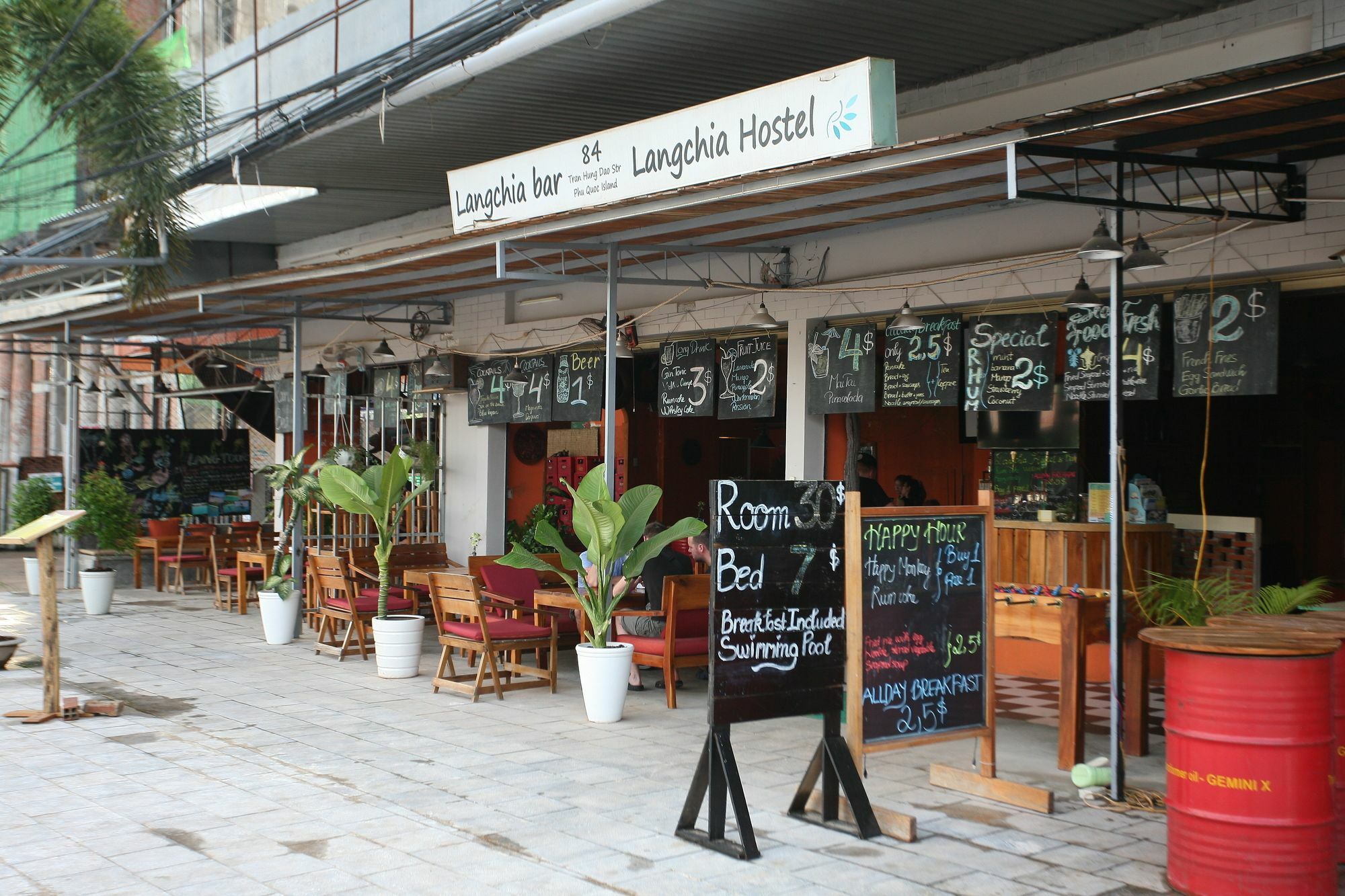 Langchia Hostel Phu Quoc Dış mekan fotoğraf